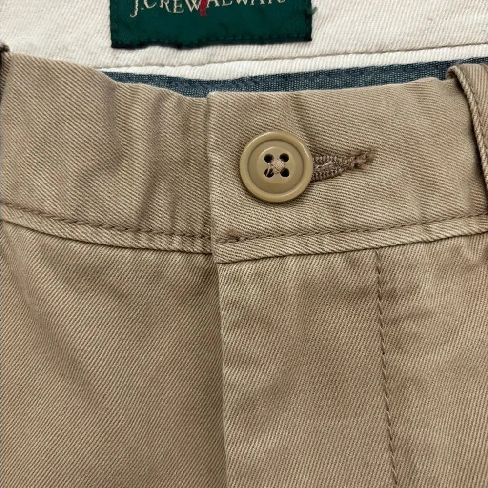 J. Crew 484 Slim-Fit Broken-In Chino Pants in Tan Sz 30w/32L
